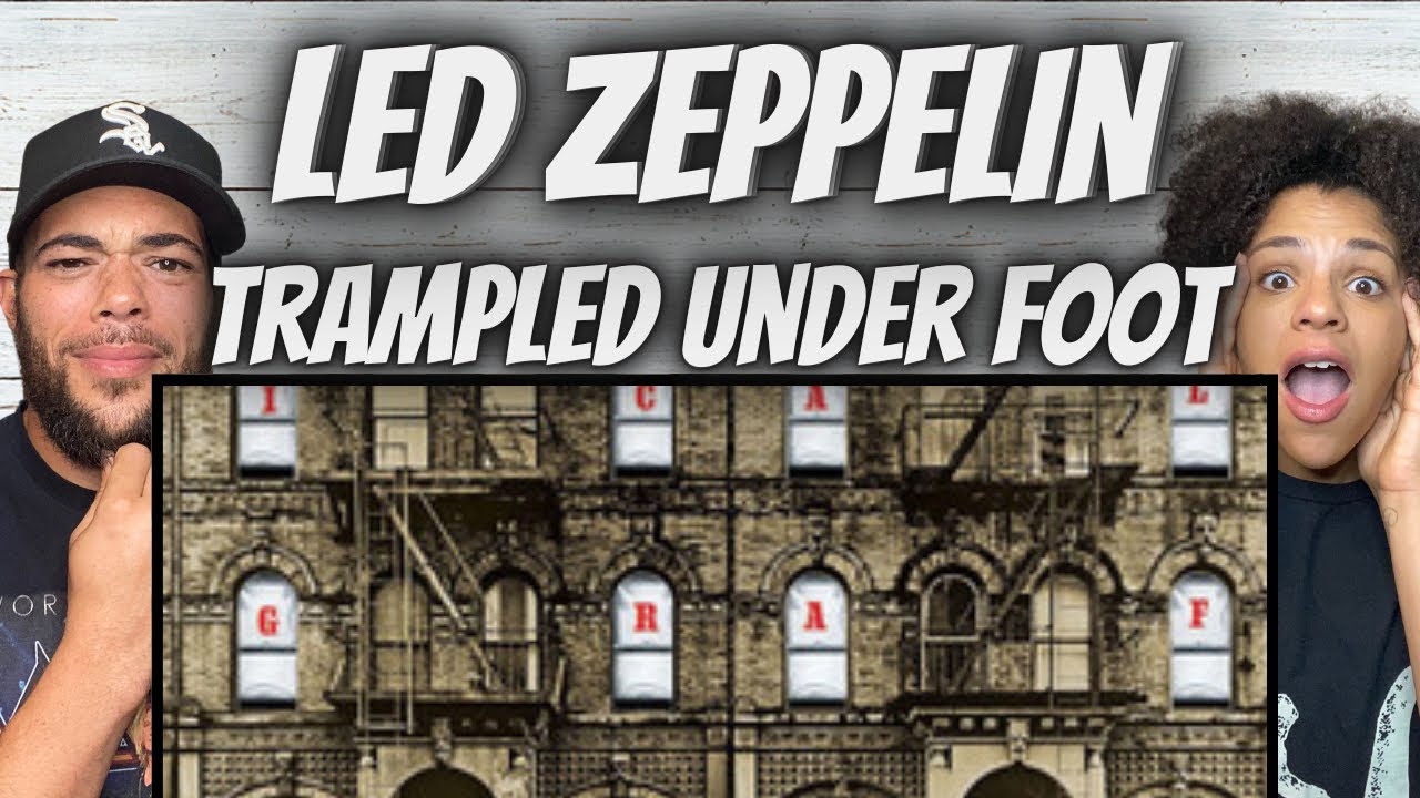 НЕМНОГО ФАНК?! | ВПЕРВЫЕ СЛЫШУ Led Zeppelin - Trampled Under Foot РЕАКЦИЯ