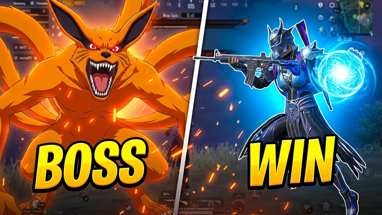How to Defeat the Nine-Tails (Kurama) | PUBG Mobile Naruto Event Boss Guide