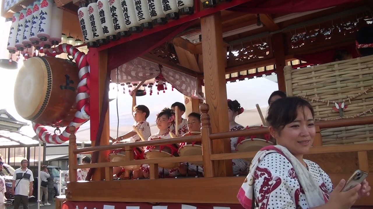 令和７年住𠮷神社祭典上組　総練習