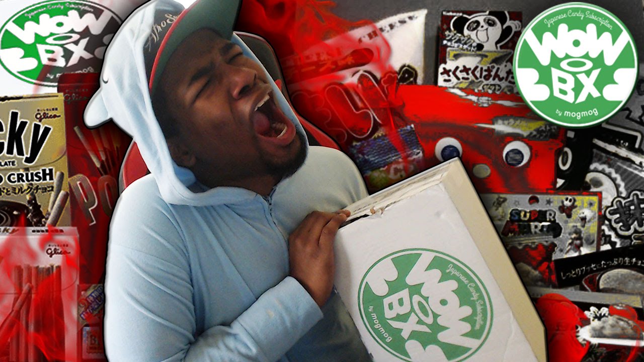 TIME TO BE FAT! Japanese Candy Subscription HYPE! March 2016 WOWBOX! (Hilarious)