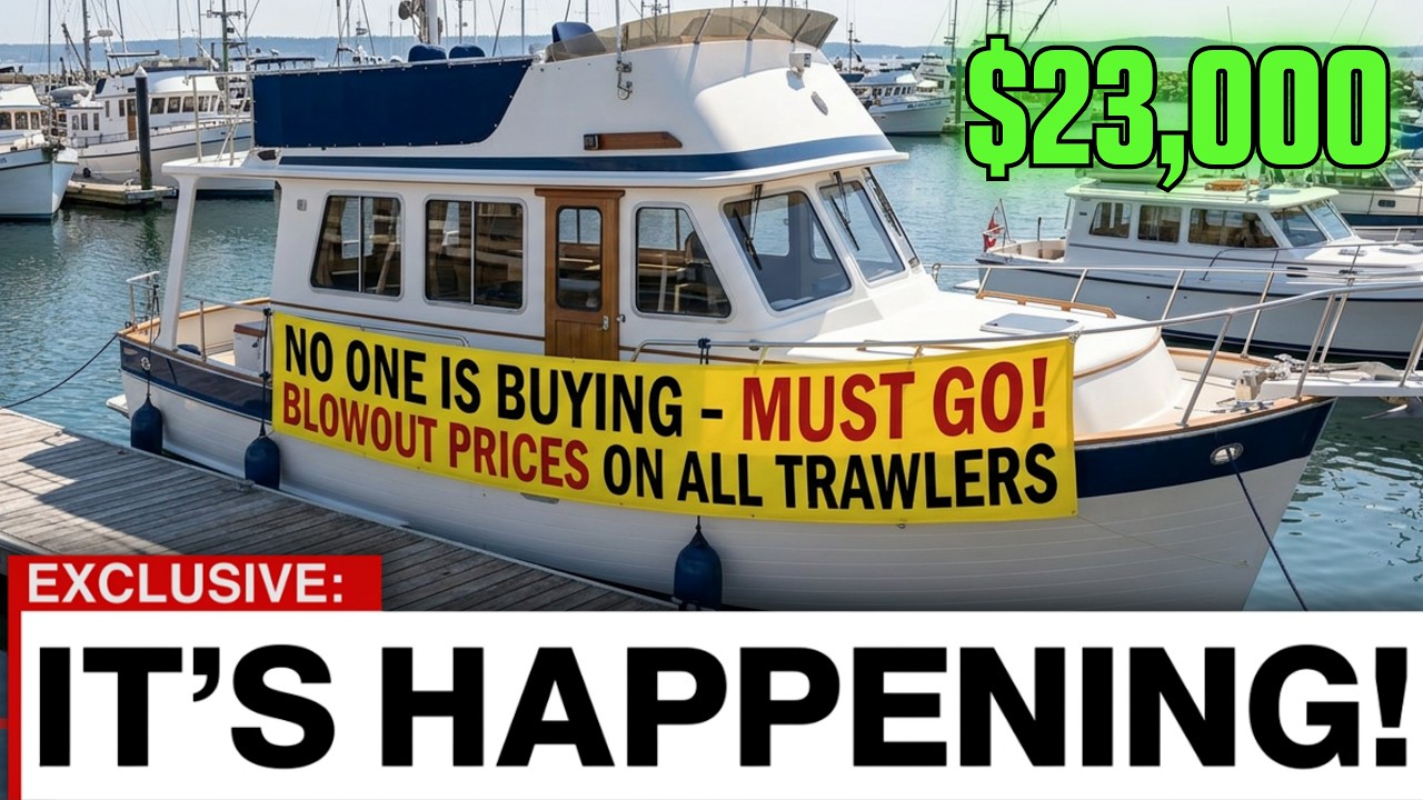 18 Brokers Hit ROCK BOTTOM Sales &mdash; Now They're Dumping Trawlers For PENNIES!