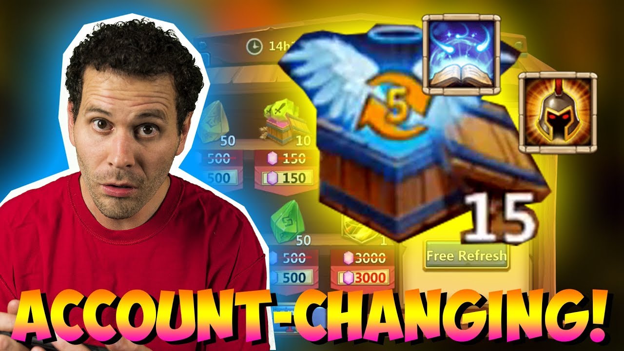 JT's F2P GAME CHANGING DAY! Everyone Gets TALENTS! Castle Clash