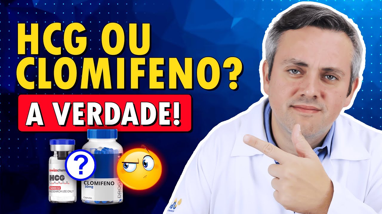 DESCUBRA QUAL É O MELHOR PÓS-TESTOSTERONA: HCG OU CLOMIFENO? | Dr. Claudio Guimarães