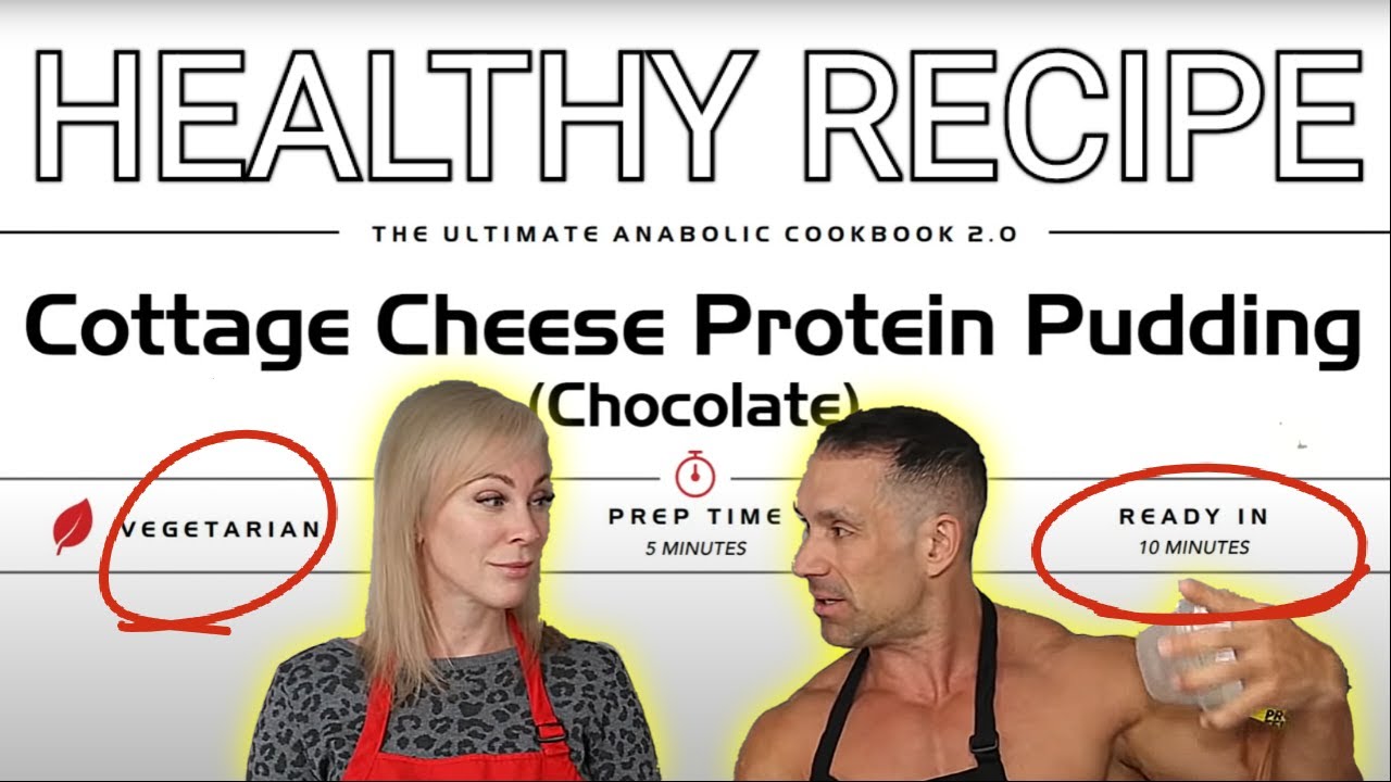 Healthy Cottage Cheese Protein Pudding