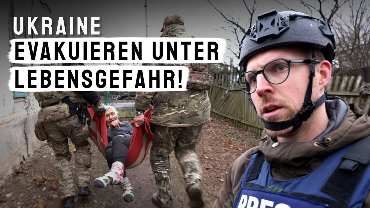 Ukraine: Wie die „White Angels“ Zivilisten aus der Kampfzone retten