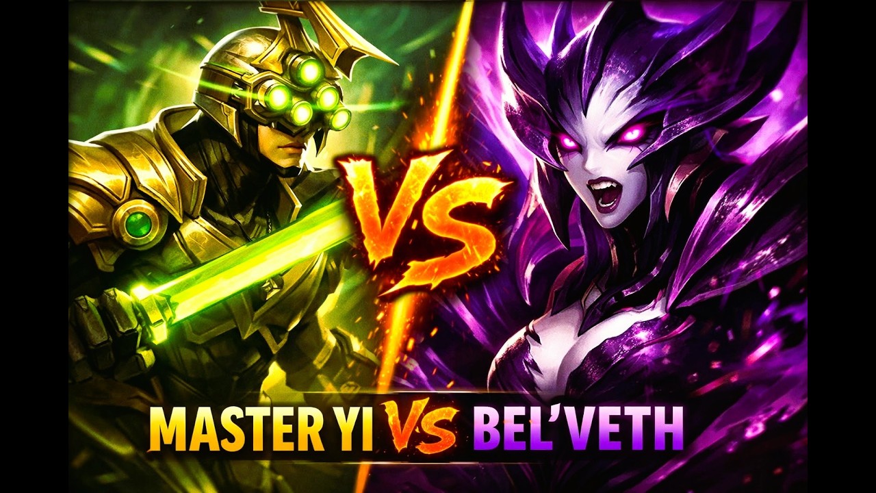 Gamer girl, quick yi vs Bel` Veth game
