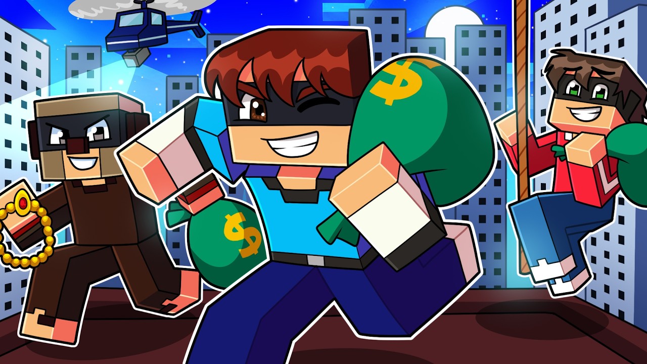 ΠΑΩ ΣΤΟ MINECRAFT ΣΧΟΛΕΙΟ ΓΙΑ ΚΛΕΦΤΕΣ!