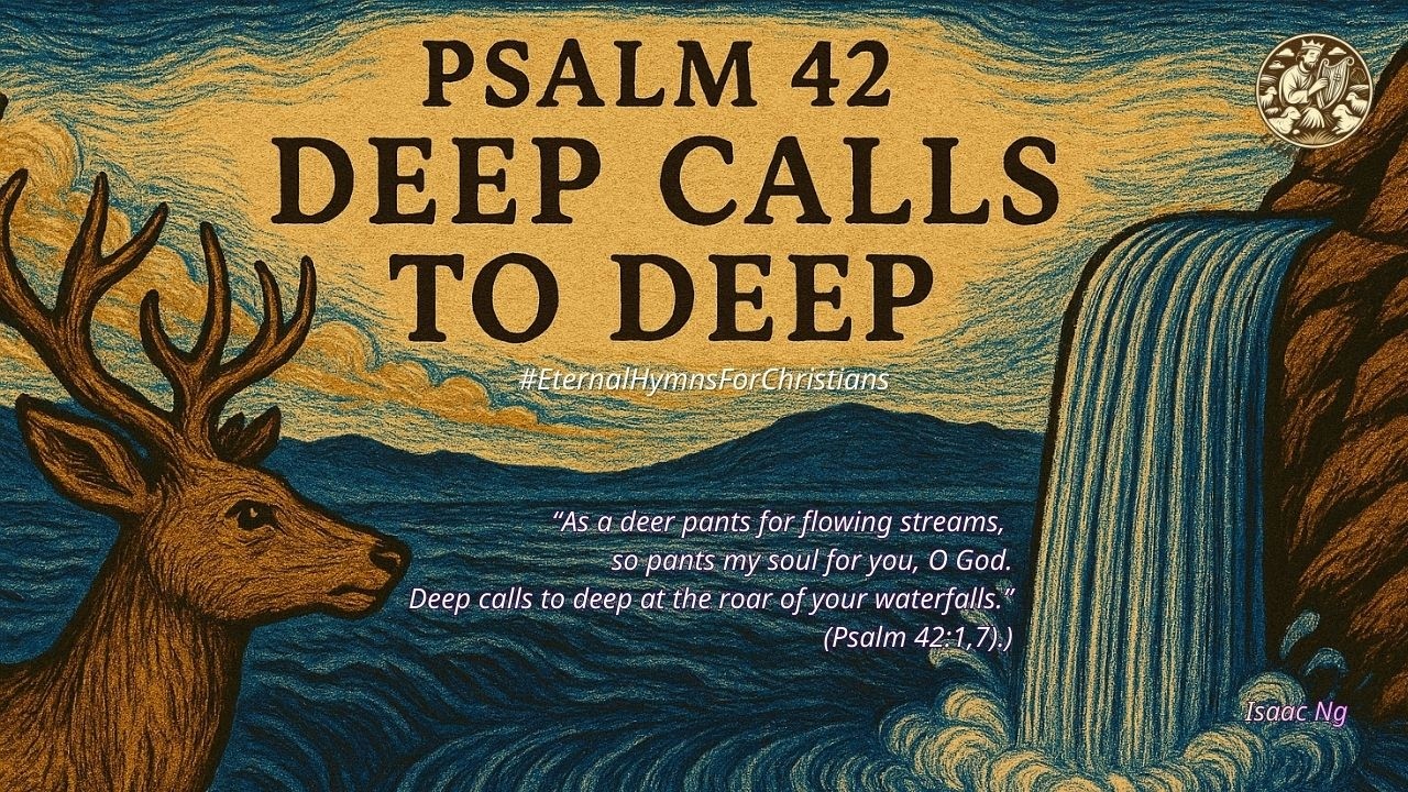 PSALM 42 - Deep Calls to Deep | Eternal Hymns 🌊🕊️ #EternalHymns #ScriptureMelodies