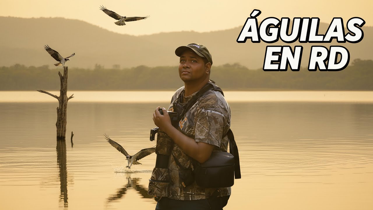 Así encontré las ÁGUILAS PESCADORAS que vienen cada año a nuestras lagunas- 🇩🇴