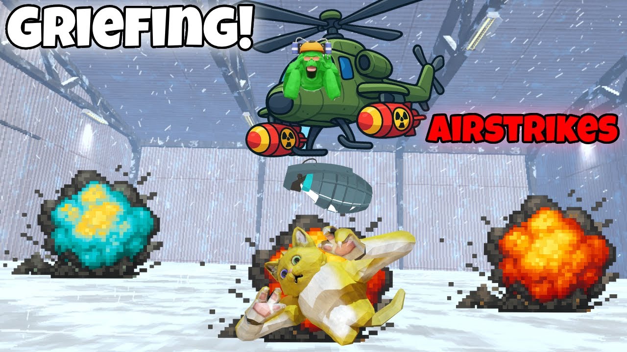 I SECRETLY GRIEFED These Kids With AIRSTRIKES In Animal Company!