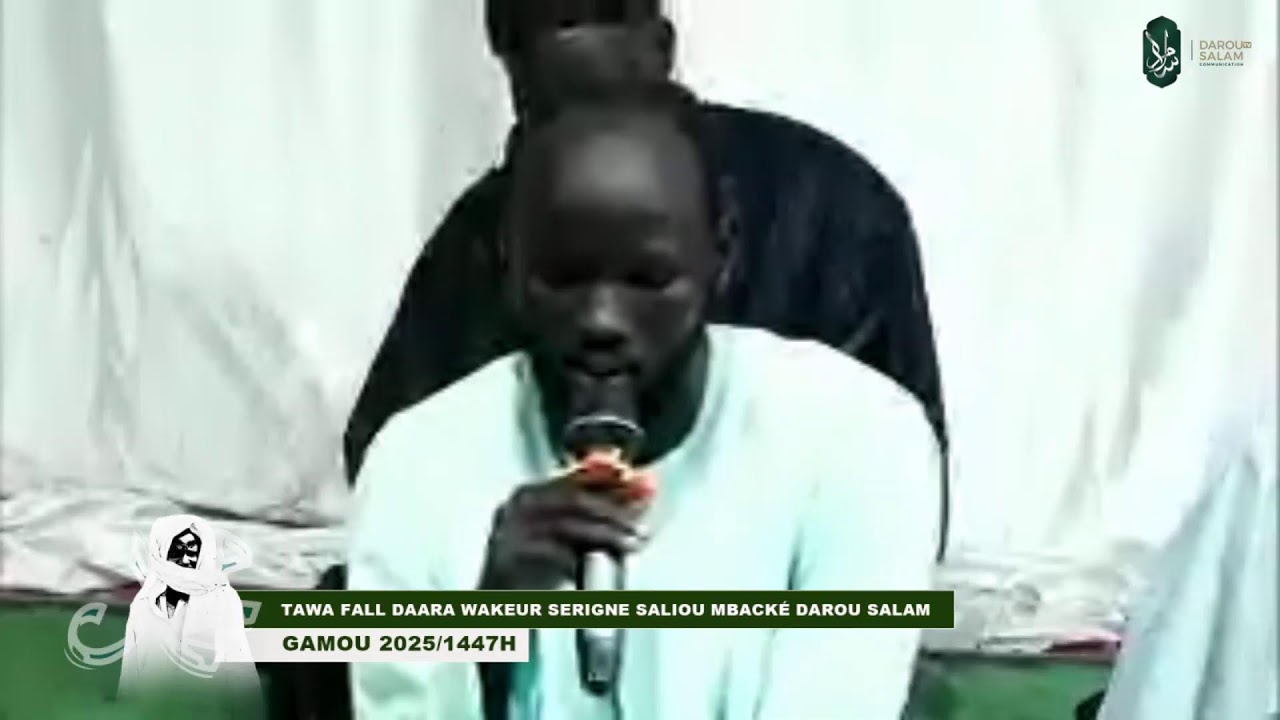 🛑DIRECT  GAMOU 2025/1447H | TAWA FALL DAARA WAKEUR SERIGNE SALIOU MBACKÉ DAROU SALAM
