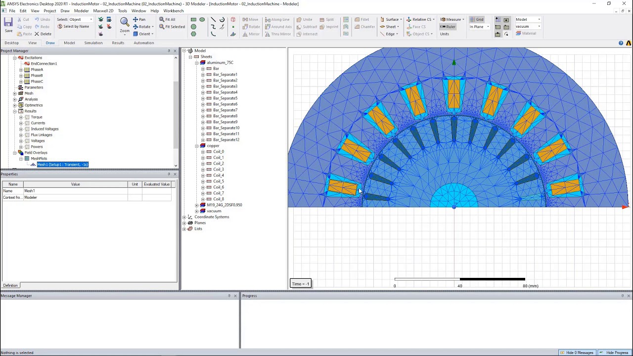 Thermal Analysis of Induction Motor Using Maxwell & Fluent - Part 1