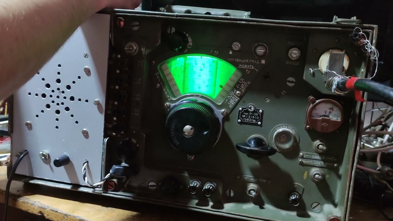 Р-311 приемник СССР, часть 1,занёс в дом;)