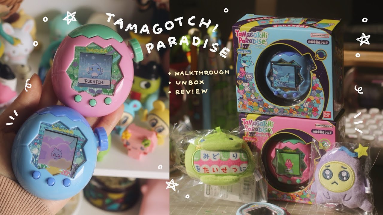 Tamagotchi Paradise ✩彡 unboxing / walkthrough / review 🌈