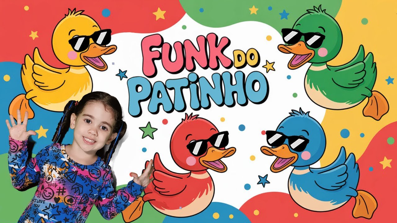 Funk do Patinho - Bento e Tot&oacute; - M&uacute;sica Infantil por Juju Valentim