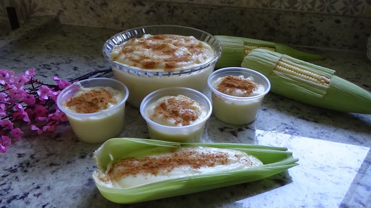 CURAU CREMOSO DE MILHO VERDE E BOLINHO FRITO DO BAGAÇO DO MILHO