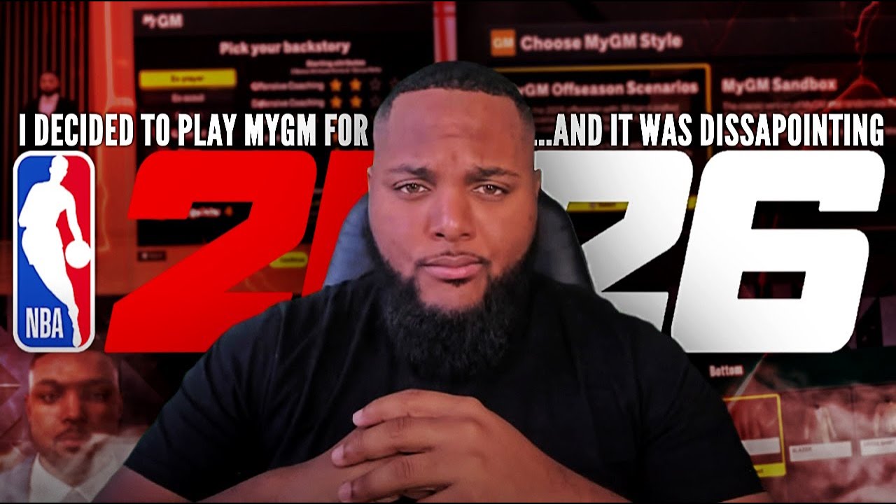 I DECIDED TO PLAY MYGM FOR NBA 2K26... AND IT WAS DISSAPOINTING 😭