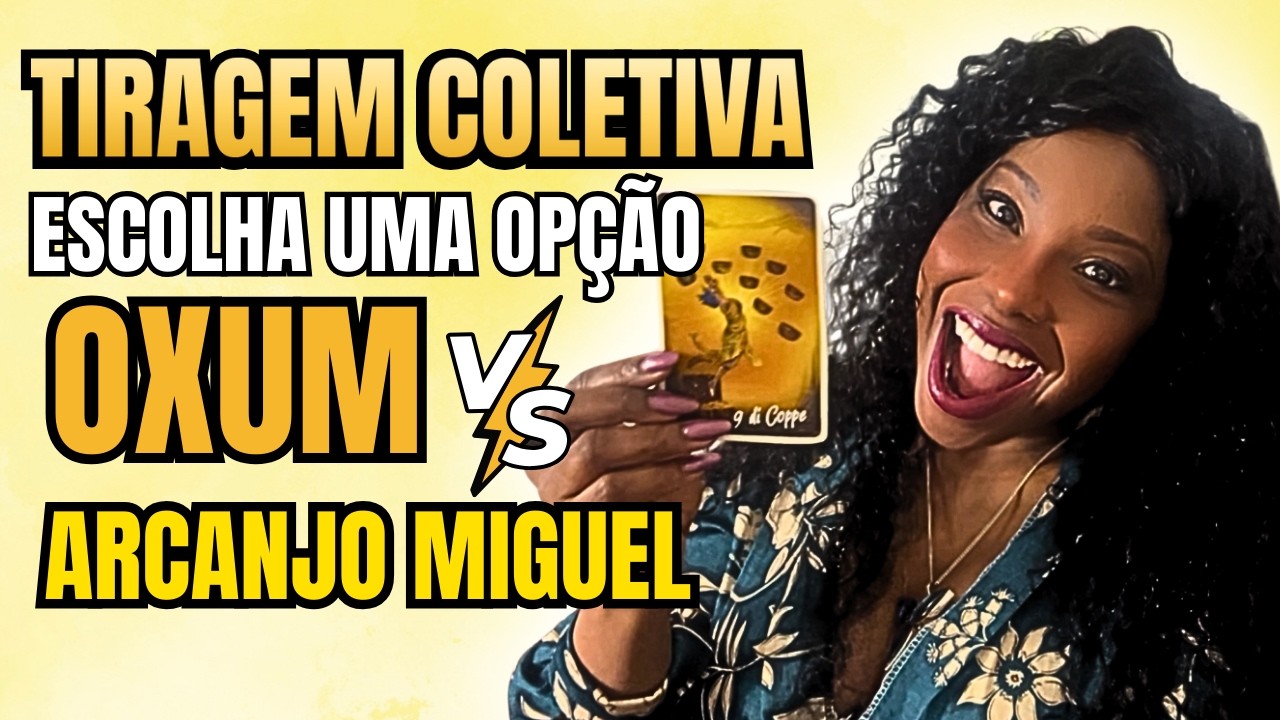 Escolha uma opção: Oxum X Arcanjo Miguel 