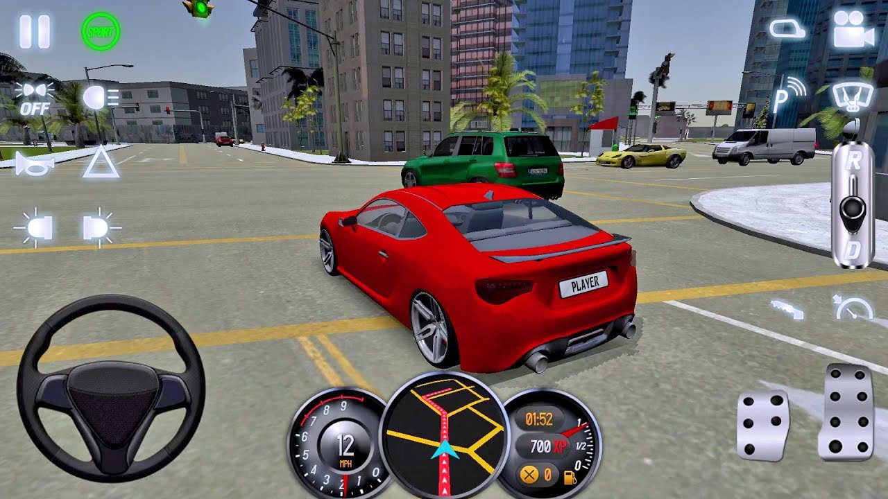 Driving School 2017 #25 LOS ANGELES MAP - Android IOS gameplay #carsgames