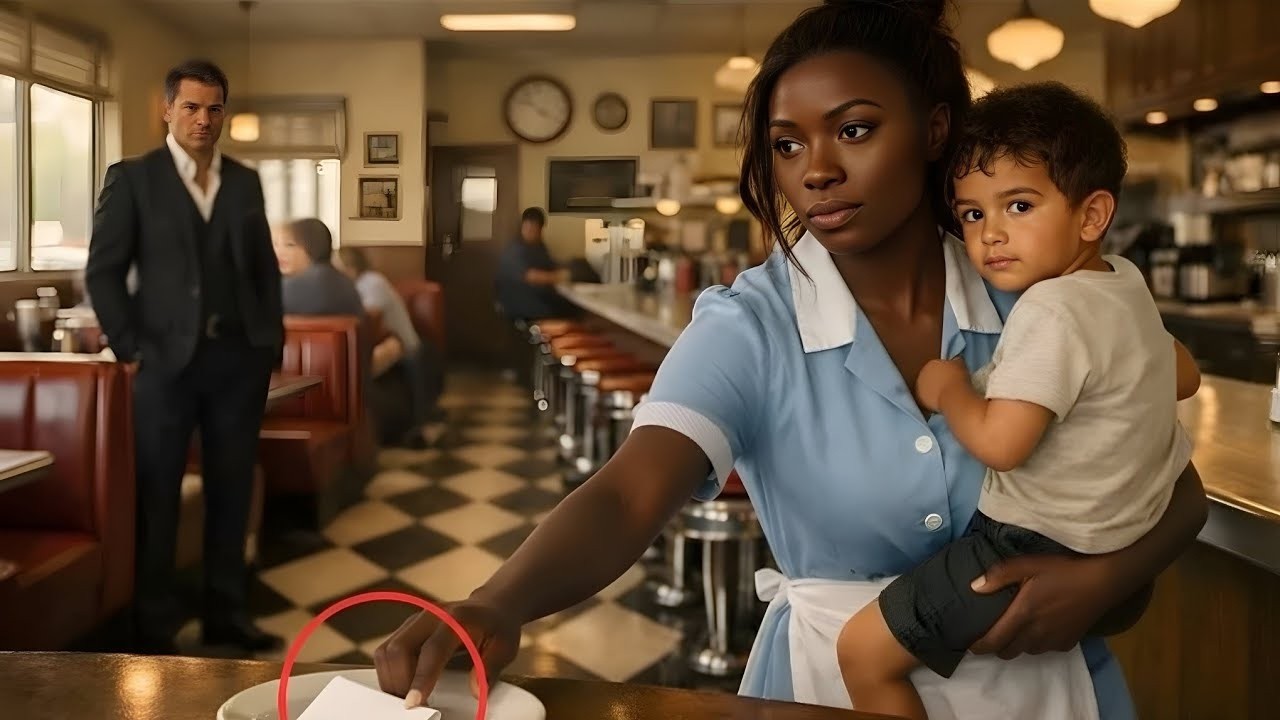Millionaire left a zero-dollar tip — to Test the destitute waitress but her reaction was shocking
