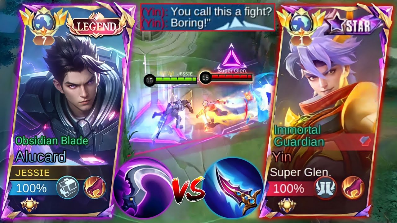 GLOBAL ALUCARD VS BRUTAL YIN!🔥 WHO IS THE TRUE KING OF 1V1? | INTENSE MATCH - MLBB