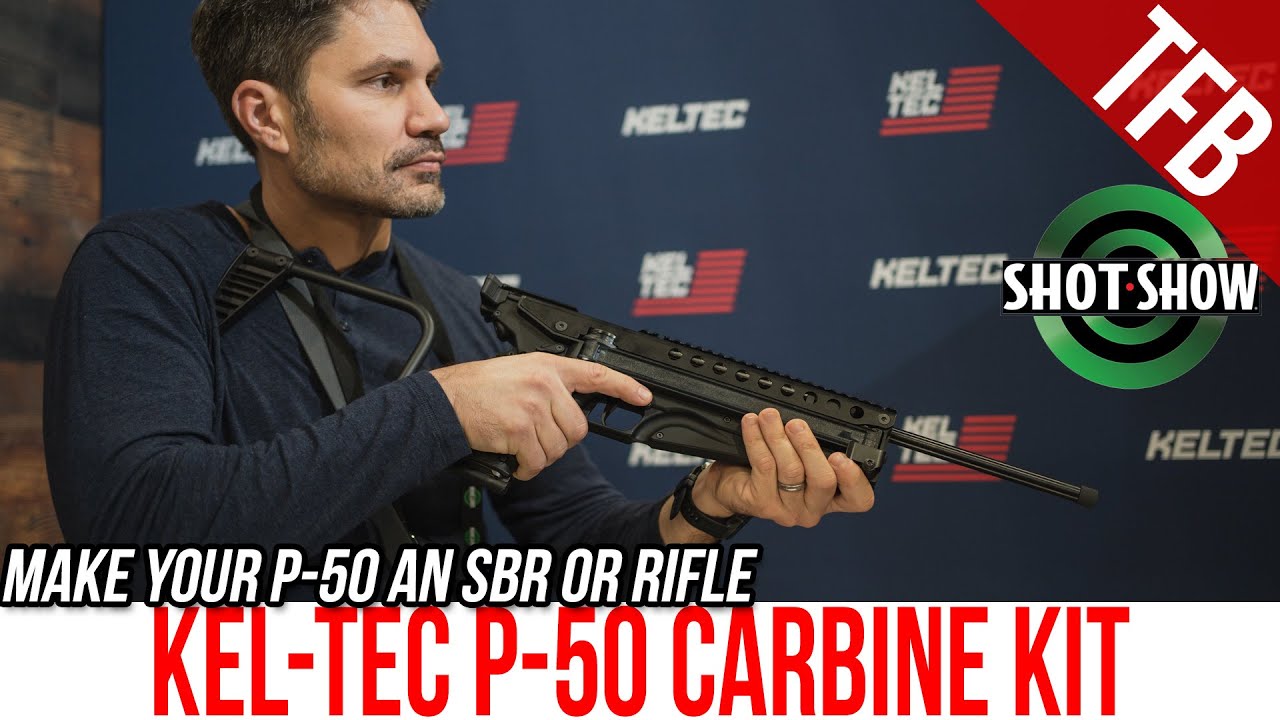 The Kel-Tec P-50 Carbine and Stock are HERE! [SHOT Show 2022]