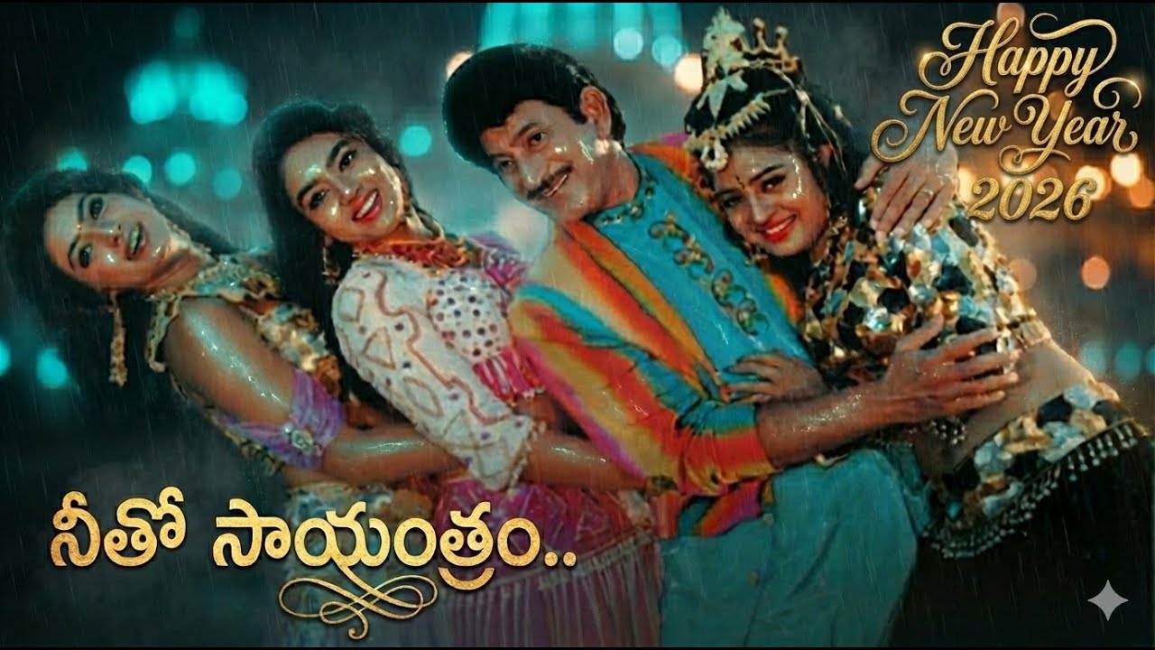 Neetho Sayanthram Remix | Amma Donga | Krishna | Soundarya | Aamani | Indraja | Telugu Song