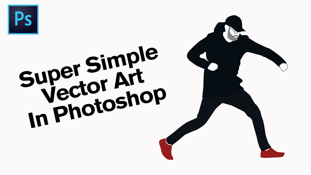 Photoshop Tutorial: Super Simple Vector Art