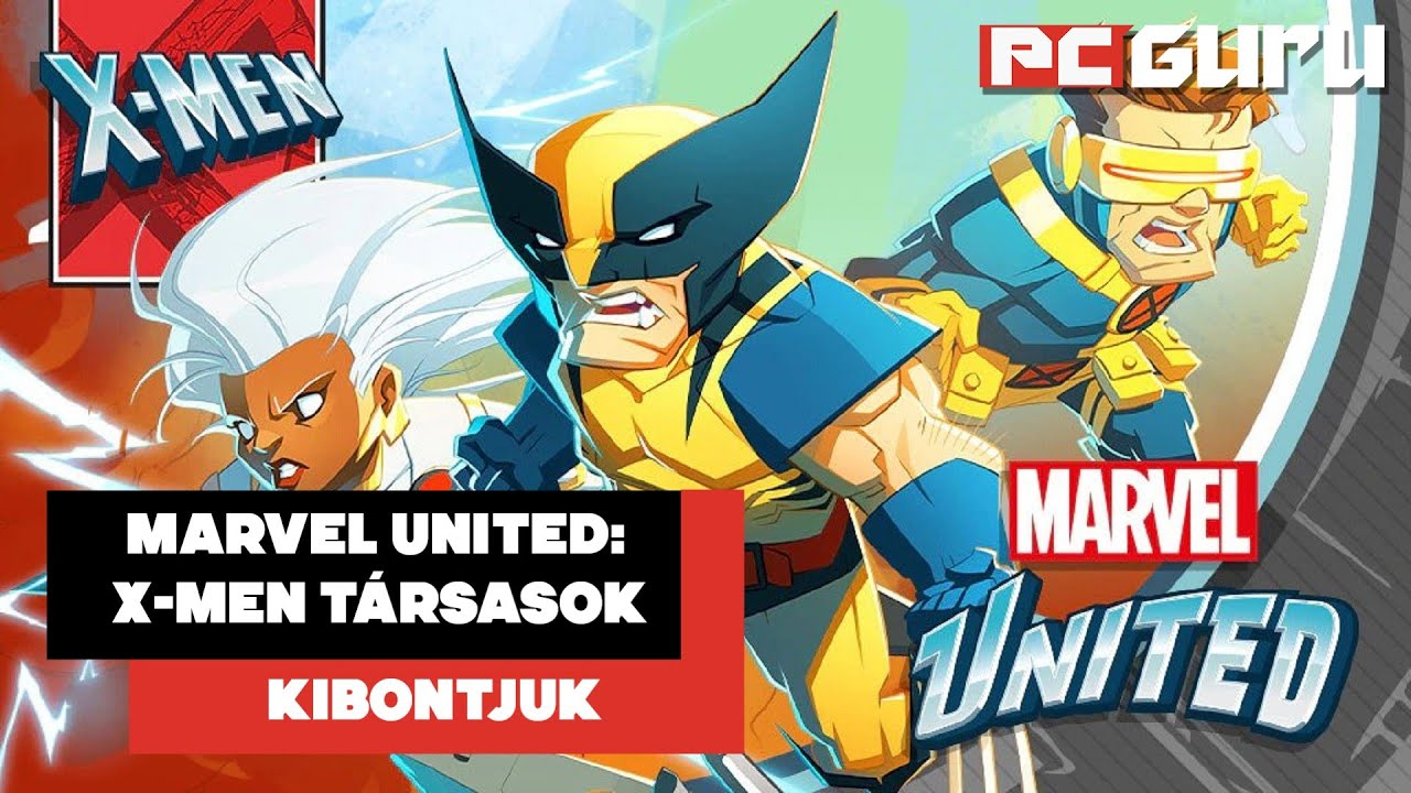 Mut&aacute;ns oszt&aacute;lytal&aacute;lkoz&oacute; ► Marvel United: X-Men maraton - Kibontjuk
