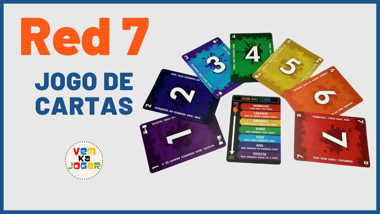 Aprenda a jogar esse incríverl jogo de cartas - Red 7