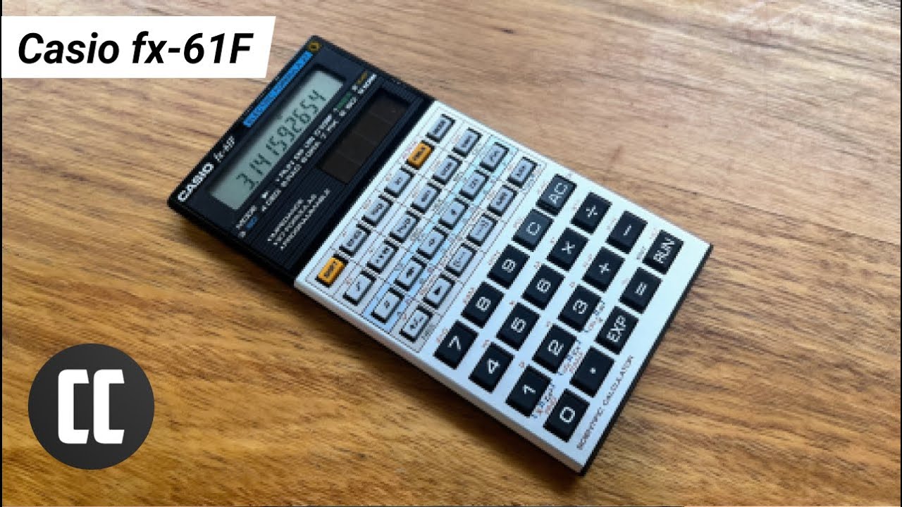 Casio fx-61F - The best calculator ever made for electronics engineers?
