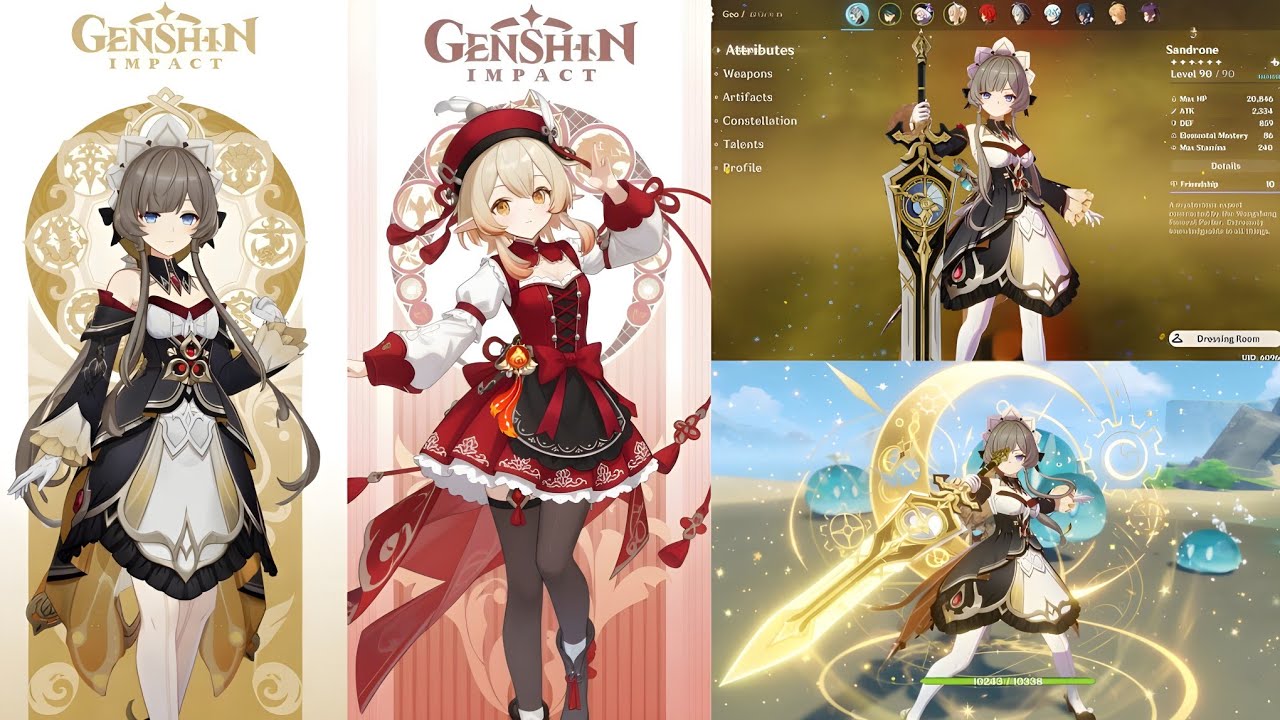 UPCOMING CHARACTER GRETAL & SANDRONE GAMEPLAY NEW UPDATES! | GENSHIN IMPACT