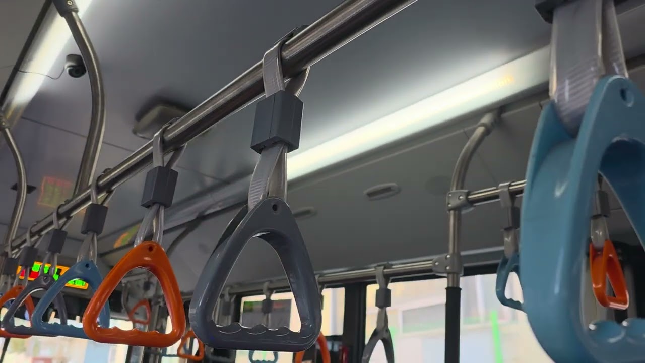 삼성여객 587번 신형 장애인 친환경전기버스 일반버스 순환 신동양아파트 - 계양문화회관 구간 주행영상