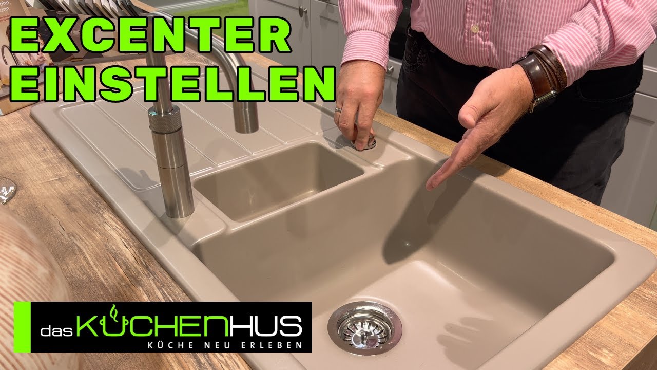 Excenter u. Spülenablauf einstellen / Blanco / Systemceram / jetzt helfe ich mir Selbst! Teil 3