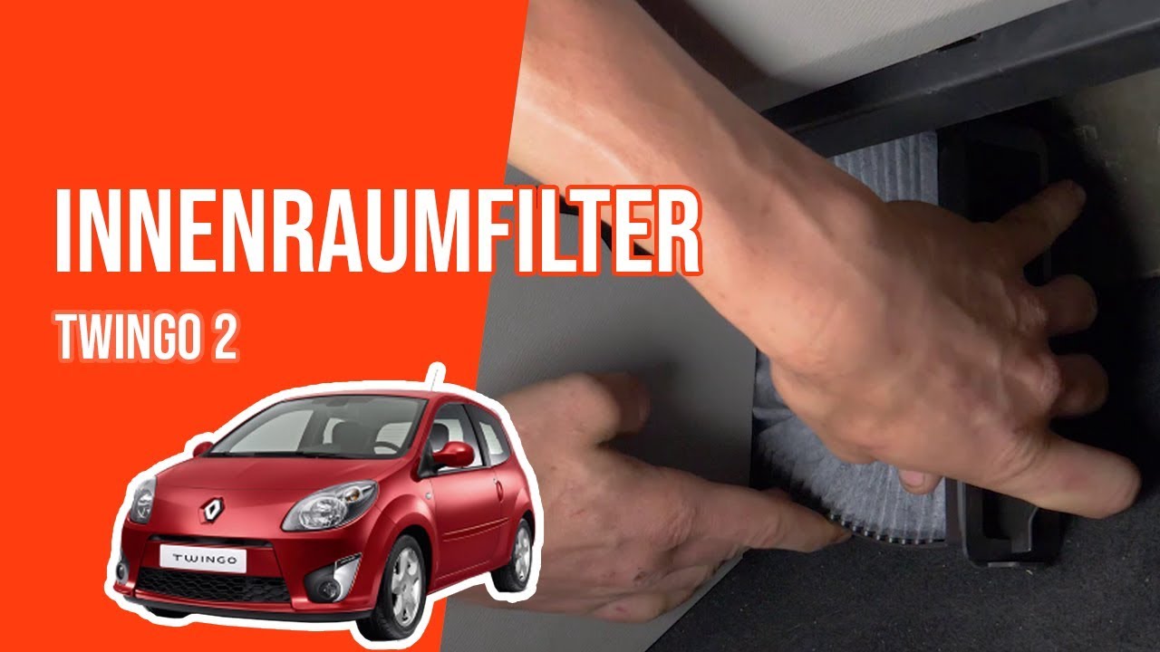 Wie TWINGO 2 Innenraumfilter wechseln 👃