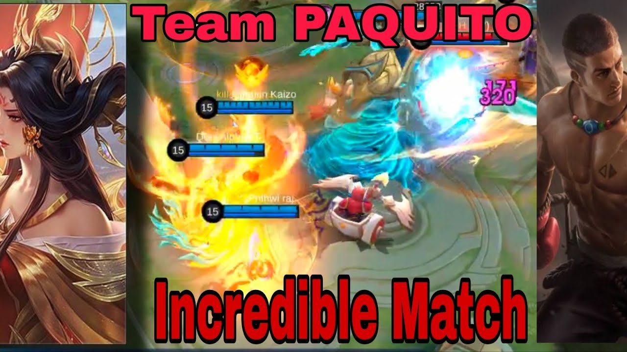 Legendary Team PAQUITO incredible match @IndianPaquito #mllb#gaming 