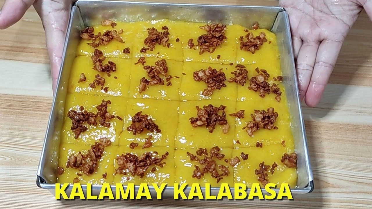 KALAMAY KALABASA | Healthy na Masarap pa | Simple and Easy Recipe