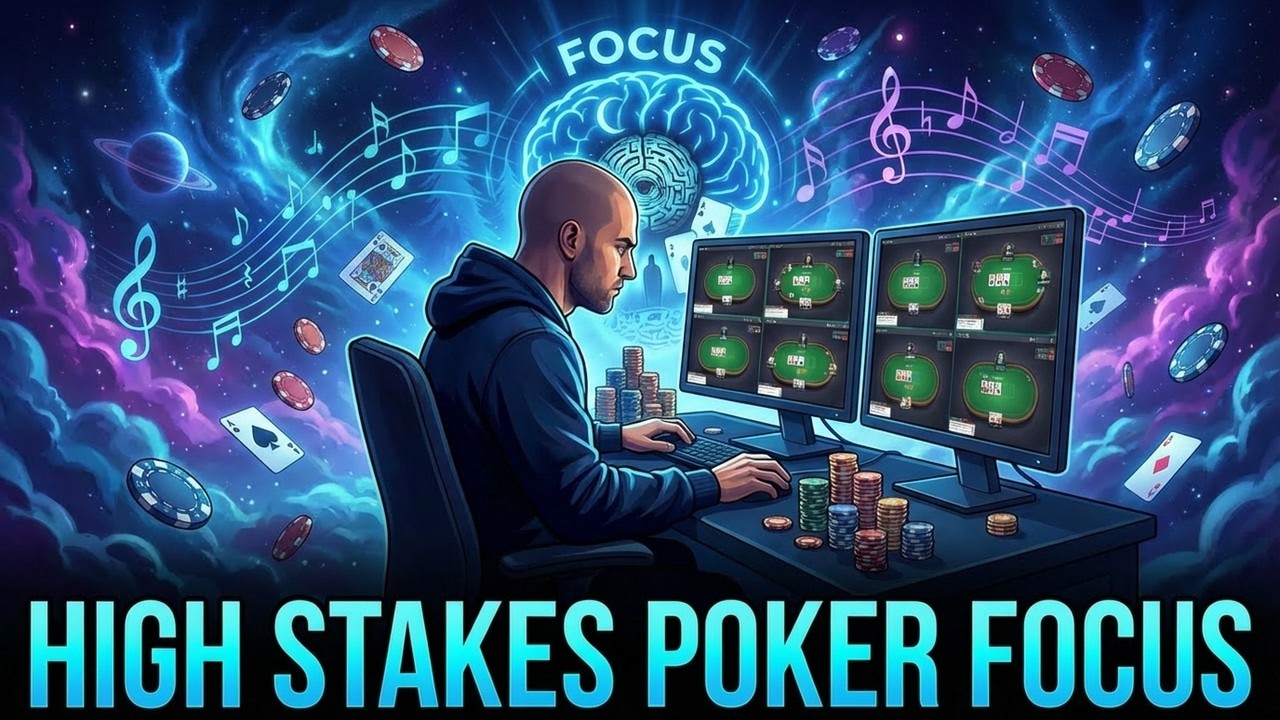 GRIND MODE — High Stakes Deep Ambient House | Pro Poker Multi-Tabling Focus