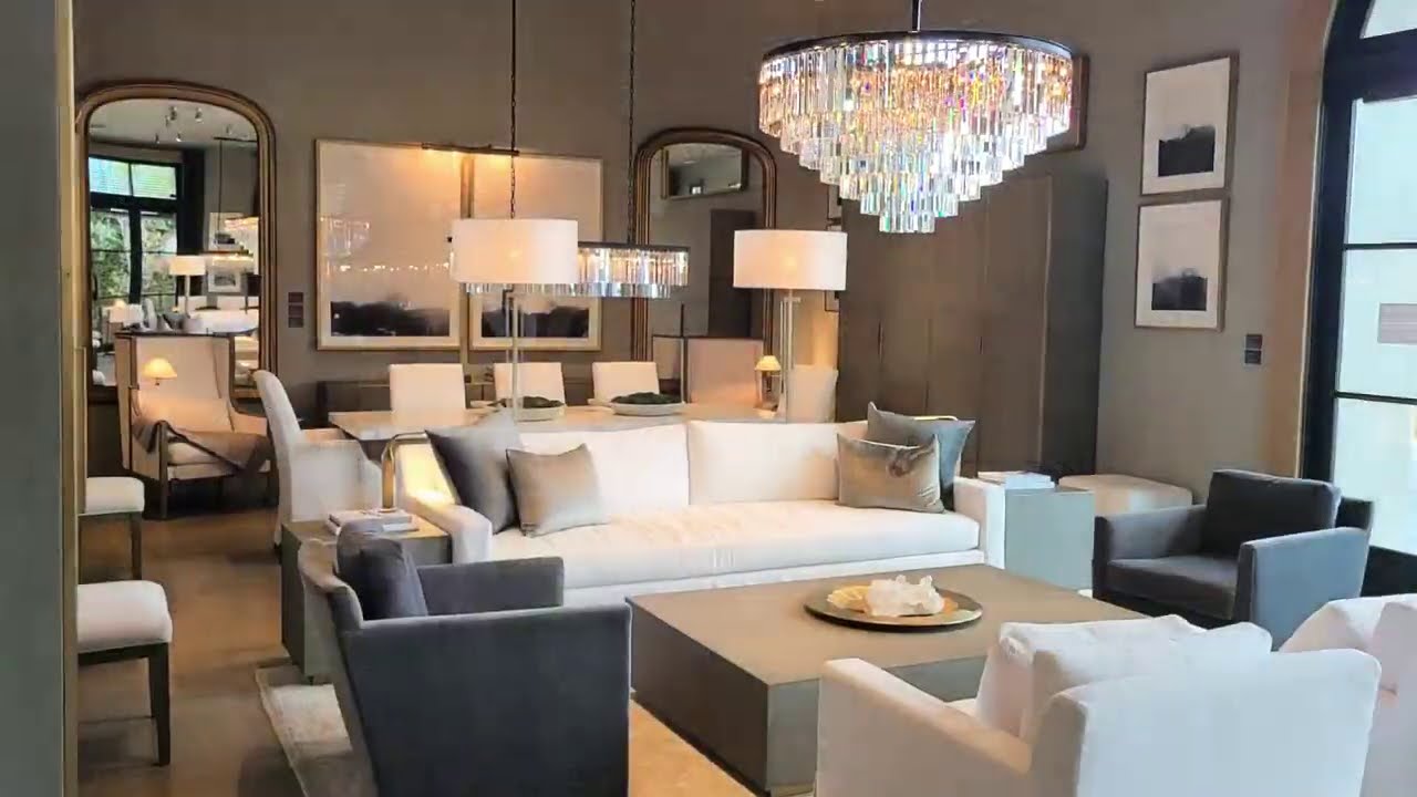 RESTORATION HARDWARE GRAND TOUR| Houston,Texas #restorationhardware #interiordesign #rh