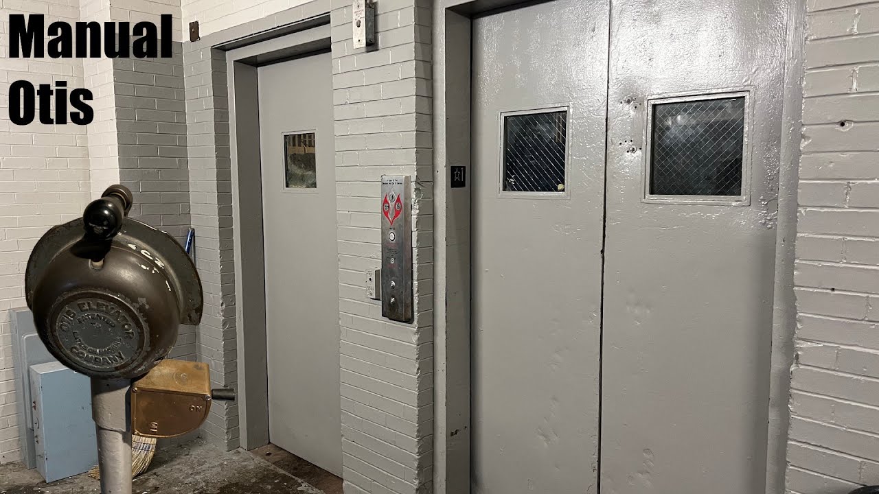 Fast Manual Otis Elevator in Cleveland, OH (Machine Room)