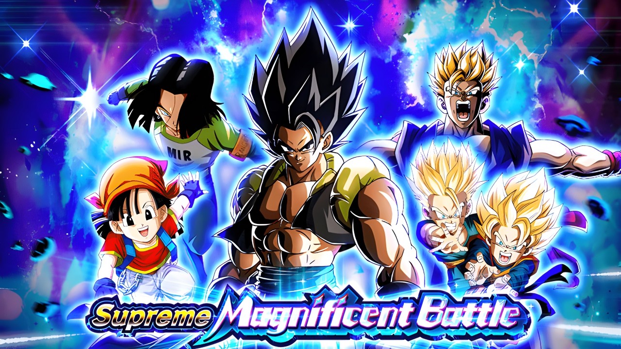 SUPREME MAGNIFICENT BATTLE VS  DBS EDITION STAGE 1 - NO ITEM RUN (DBZ DOKKAN BATTLE)