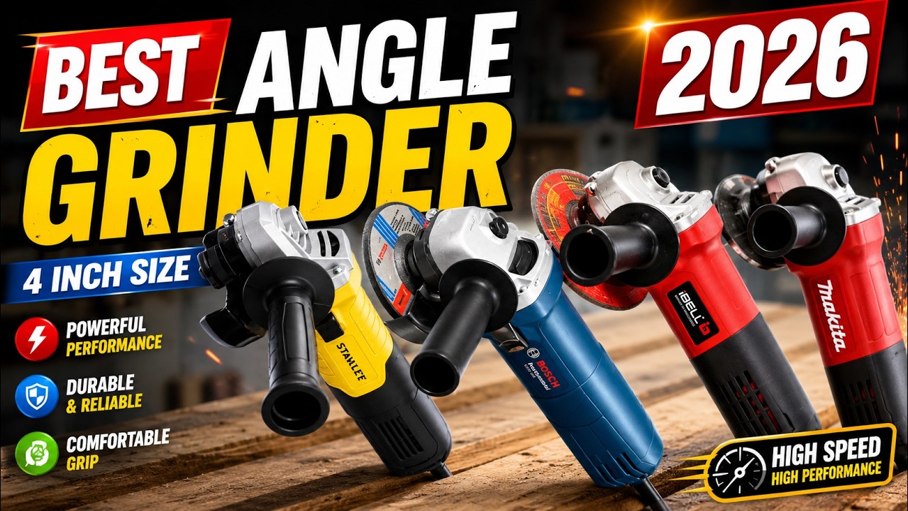 Top Angle Grinder Machines in India 2026 | Best Power Tool for Cutting & Grinding