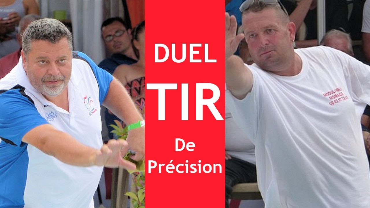 Quintais VS Le Boursicaud duel final au tir de précision - Europétanque pétanque 2018