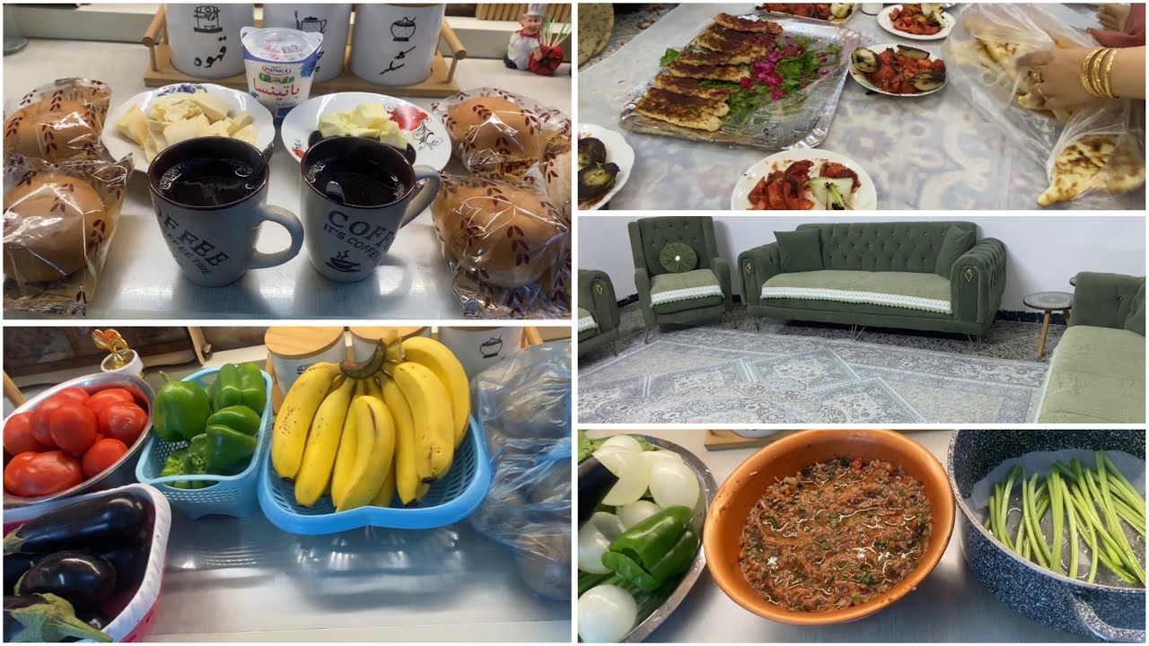 روتين كامل من يومي 🥰تعزيل المسواك والثلاجة 😌والغدة دولمة 😋فرشت البيت واجواء الشتاء ❤️والعشة وين 
