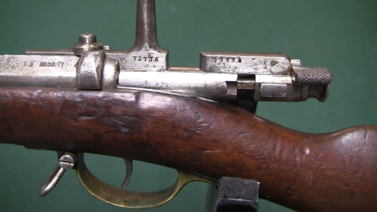 Видеообзор коллекции немецких винтовок Mauser 1871 года