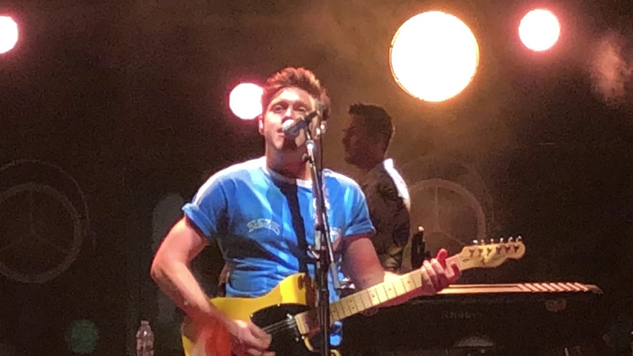 Niall Horan - Drag Me Down Live - Mountain View, CA - 8/4/18 - Flicker World Tour