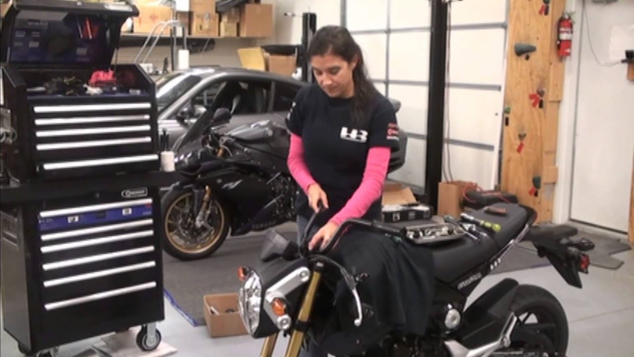 Honda Grom Handle BARS (Installation, Comparison, Review & more)   PART 1 - Hardracing #GromBars