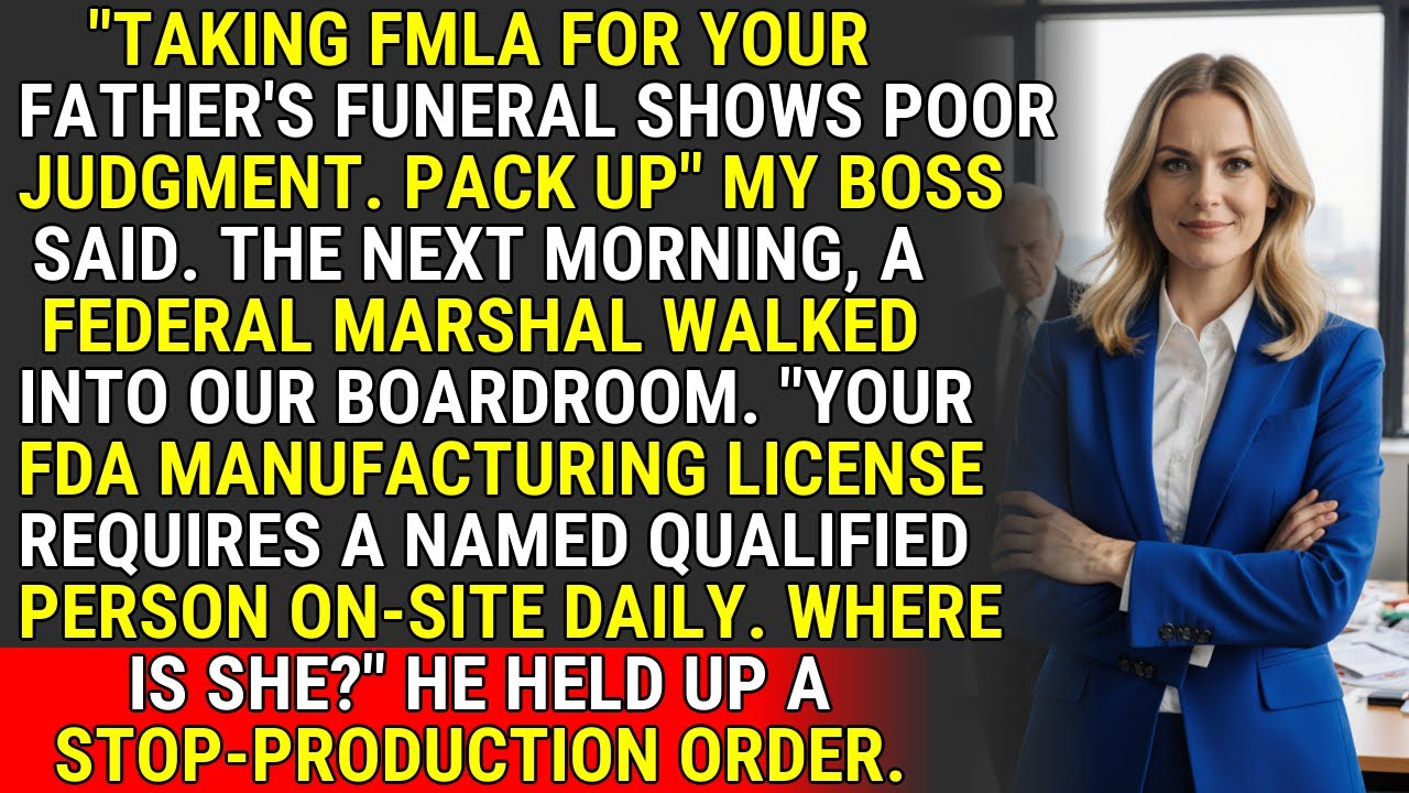 Fired for Taking FMLA, I Triggered an FDA Shutdown ♟️ | #CorporateCheckmate