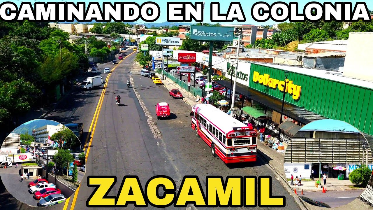 CAMINANDO POR LA COLONIA ZACAMIL.
