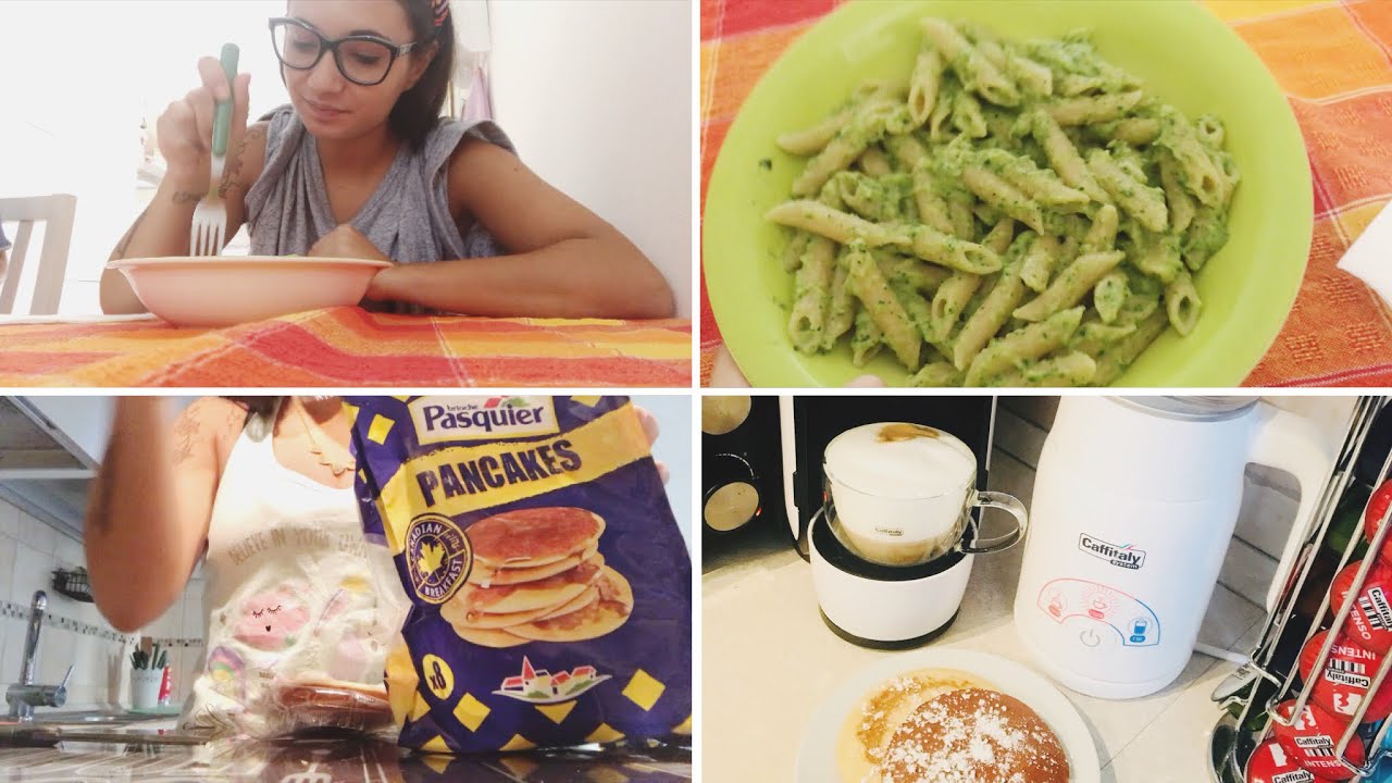 COSA MANGIO IN UN GIORNO? ☕️🥞🥒